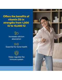 Vitamina D3 5000 UI Factores Naturales 120 Gelatinas Blandas 2