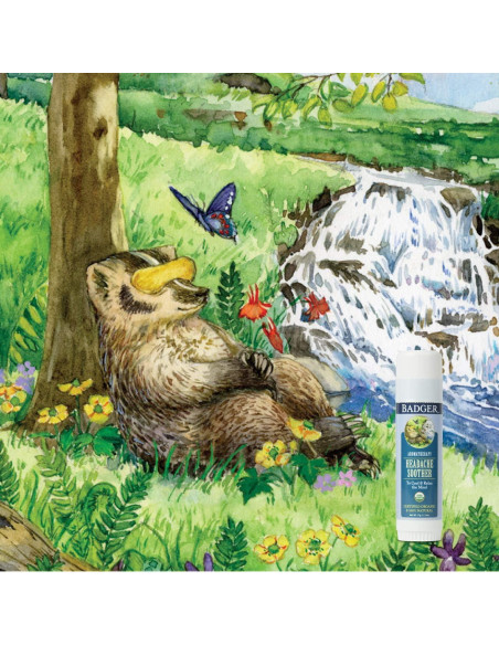Bálsamo Alivio de Dolor de Cabeza Badger 17 ml Orgánico Bálsamo Alivio de Dolor de Cabeza Badger 17 ml Orgánico