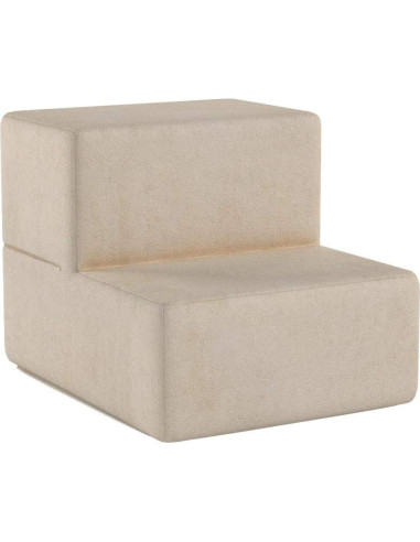 Escalera para Mascotas ZINUS Extra Pequeña 2 Escalones Beige