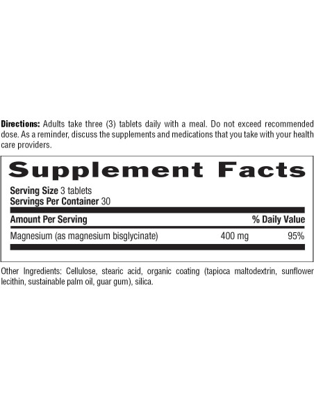 Magnesio Glicinato Quelado Country Life 400mg 90 Tabletas Magnesio Glicinato Quelado Country Life 400mg 90 Tabletas
