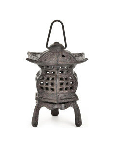 Soporte de Vela Vintage Sungmor de Hierro Fundido 14x12.4x19.3cm