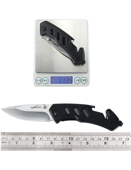 Cuchillo Plegable Multifuncional ALBATROSS Clásico 17.78 cm Cuchillo Plegable Multifuncional ALBATROSS Clásico 17.78 cm