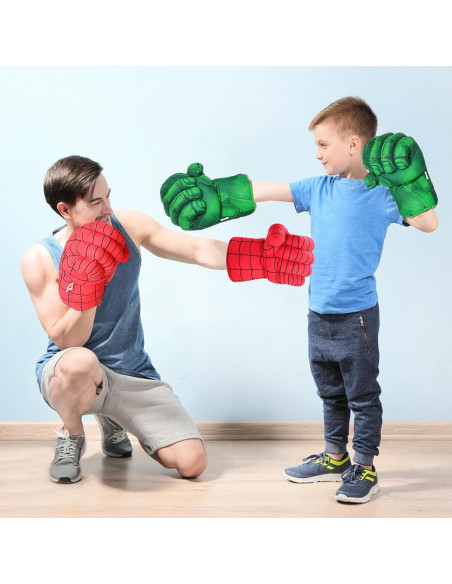 Guantes de Superhéroe para Niños HuangWeida - Verdes Guantes de Superhéroe para Niños HuangWeida - Verdes