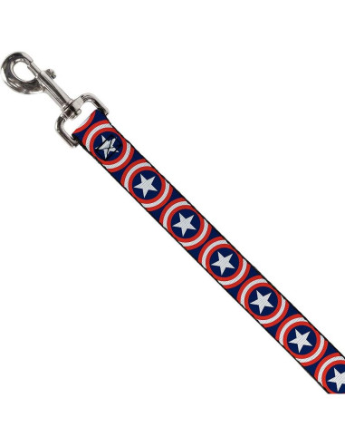 Correa para Perro Buckle-Down Capitán América 1.83m x 2.54cm
