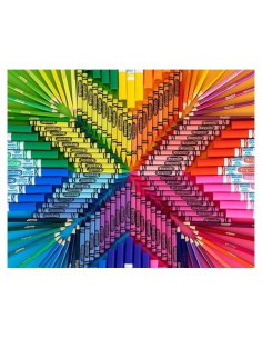 Rompecabezas de 1000 Piezas Springbok Crayola Arcoíris