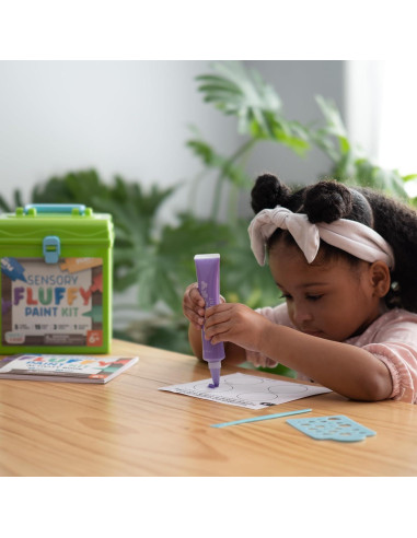Kit de Pintura Sensorial Esponjosa Chuckle & Roar - 5 Colores