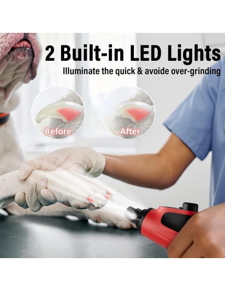 Cortador de Uñas Eléctrico Casfuy N90 con 6 Velocidades y LED Cortador de Uñas Eléctrico Casfuy N90 con 6 Velocidades y LED