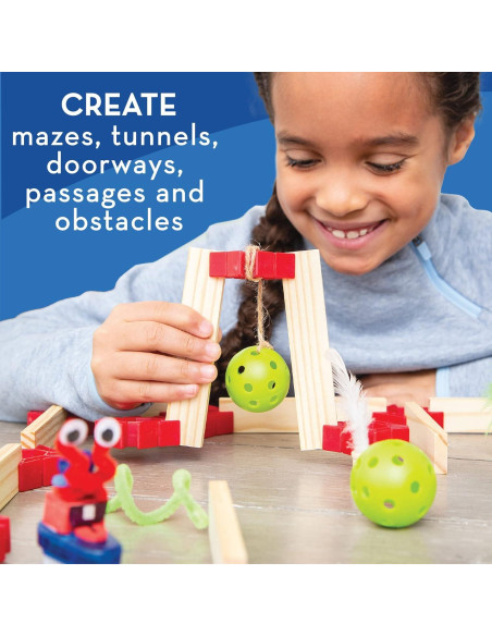 KEVA Maker Bot Maze MindWare - Juguete de Construcción 0.45 kg KEVA Maker Bot Maze MindWare - Juguete de Construcción 0.45 kg