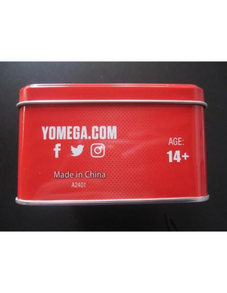 Yoyo Yomega Glide de Aluminio Profesional con Accesorios - Negro Yoyo Yomega Glide de Aluminio Profesional con Accesorios - Negro