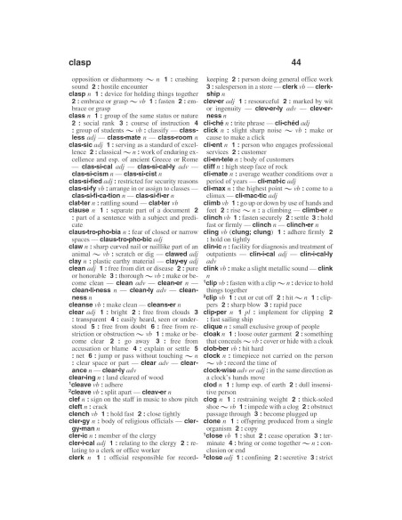 Webster's Dictionary & Thesaurus, Newest Edition Webster's Dictionary & Thesaurus, Newest Edition