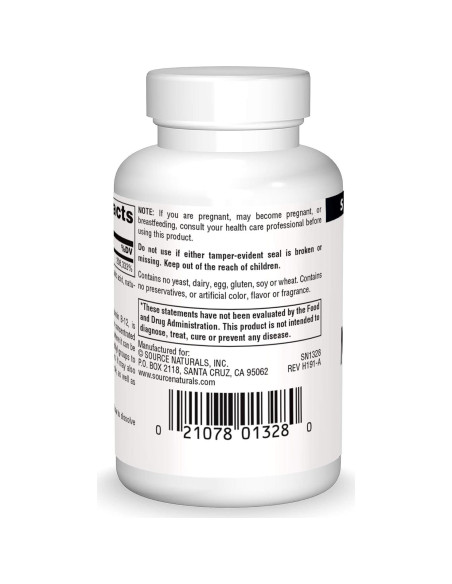 Vitamina B-12 Methylcobalamin Source Naturals 5mg Sabor Cereza - 30 Pastillas Vitamina B-12 Methylcobalamin Source Naturals 5mg Sabor Cereza - 30 Pastillas