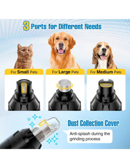 Cortador de Uñas Eléctrico para Mascotas Cuter MX30 - Silencioso y Recargable Cortador de Uñas Eléctrico para Mascotas Cuter MX30 - Silencioso y Recargable