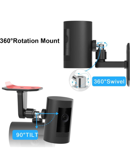 Soporte de Pared Ajustable BFYTN para Cámaras Ring - 2 Paquetes Soporte de Pared Ajustable BFYTN para Cámaras Ring - 2 Paquetes