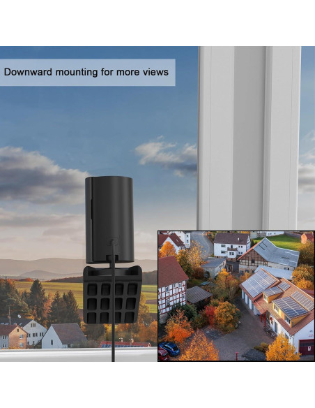 Soporte Adhesivo para Cámara Interior KOROAO 20 Negro Soporte Adhesivo para Cámara Interior KOROAO 20 Negro