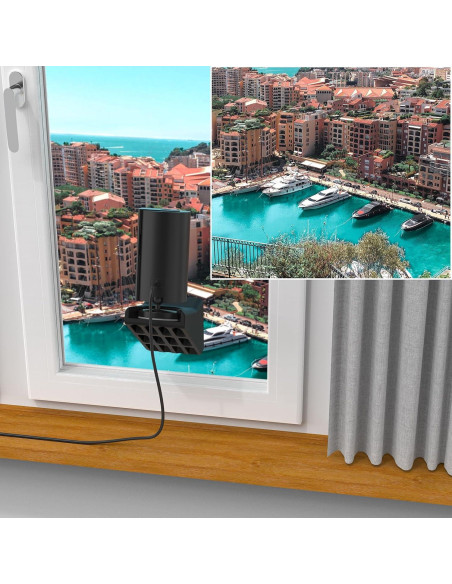 Soporte Adhesivo para Cámara Interior KOROAO 20 Negro Soporte Adhesivo para Cámara Interior KOROAO 20 Negro