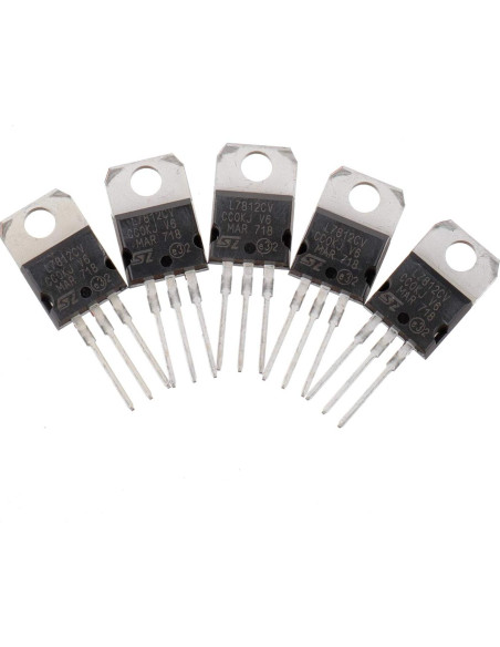 Regulador de Voltaje BOJACK IC L7812CV 12V 1.5A TO-220 Regulador de Voltaje BOJACK IC L7812CV 12V 1.5A TO-220