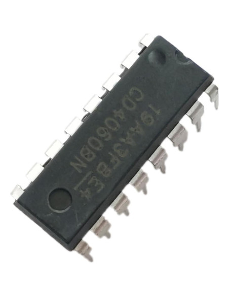 10 Piezas CD4060BE Contador Binario Oscilador DIP-16 12MHz 10 Piezas CD4060BE Contador Binario Oscilador DIP-16 12MHz