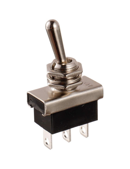 Interruptor de palanca BOJACK SPDT 12V 25A con tapa impermeable - Paquete de 2 Interruptor de palanca BOJACK SPDT 12V 25A con tapa impermeable - Paquete de 2