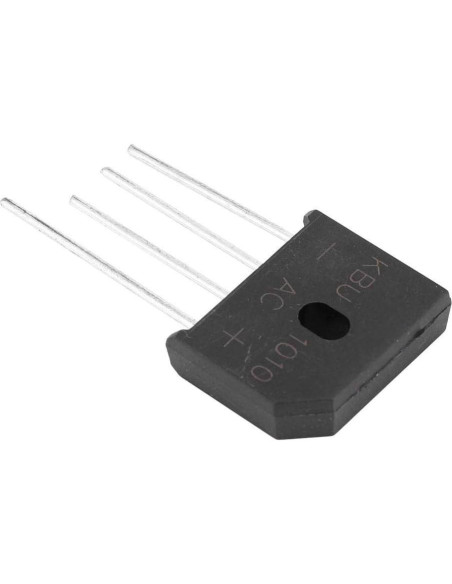 Puente Rectificador 10A 1000V Hilitand 4-Pin (5pcs) Puente Rectificador 10A 1000V Hilitand 4-Pin (5pcs)
