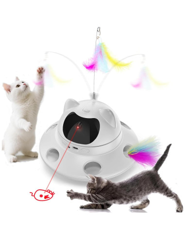 Juguete láser automático para gatos 3 en 1 - Shenzhen BK001