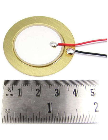 15 Discos Piezo 41mm XYR para Captadores Acústicos 15 Discos Piezo 41mm XYR para Captadores Acústicos