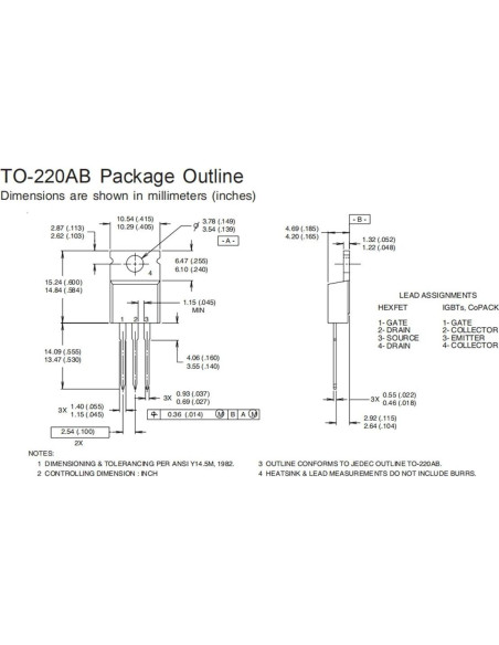 Transistor MOSFET IRFZ46N Bridgold 10pcs 53A 55V TO-220 Transistor MOSFET IRFZ46N Bridgold 10pcs 53A 55V TO-220