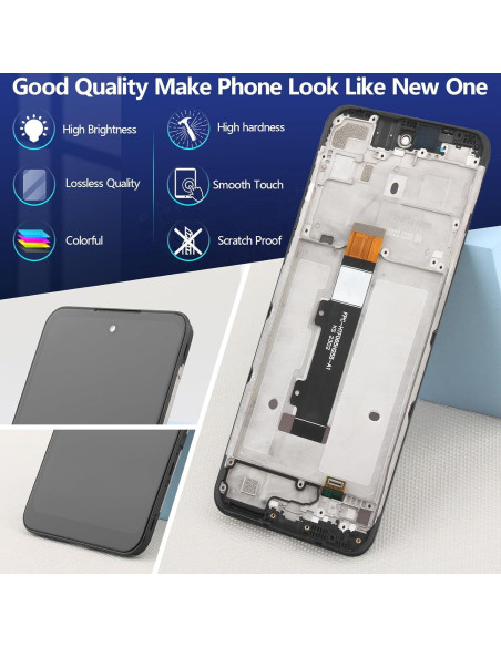 Reemplazo Pantalla LCD Motorola Moto G Play 2023 Negro Reemplazo Pantalla LCD Motorola Moto G Play 2023 Negro