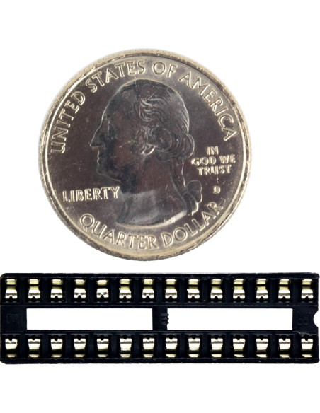 15 Zócalos DIP IC 28 Pines Doble Fila 2.54mm Jujinglobal 15 Zócalos DIP IC 28 Pines Doble Fila 2.54mm Jujinglobal