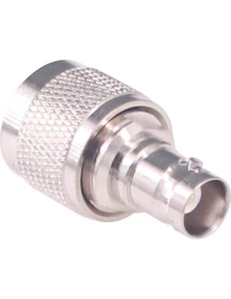 Adaptador Coaxial RF N Macho a BNC Hembra 2 Pcs - RFaha Adaptador Coaxial RF N Macho a BNC Hembra 2 Pcs - RFaha