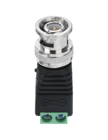 Conector Balun BNC Masculino CCTV 65 Pcs para Cat5/Cat6 Conector Balun BNC Masculino CCTV 65 Pcs para Cat5/Cat6