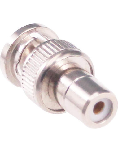 Adaptador BNC Macho a RCA Hembra 10pcs RFaha Conectores