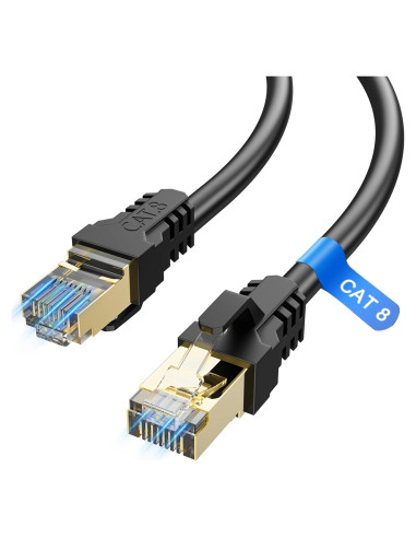Cable Ethernet Cat 8 3m YSONG 40Gbps 2000MHz Resistente UV