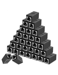 Acoplador RJ45 Oneme Hembra a Hembra Cat7/Cat6/Cat5e - 30 Piezas