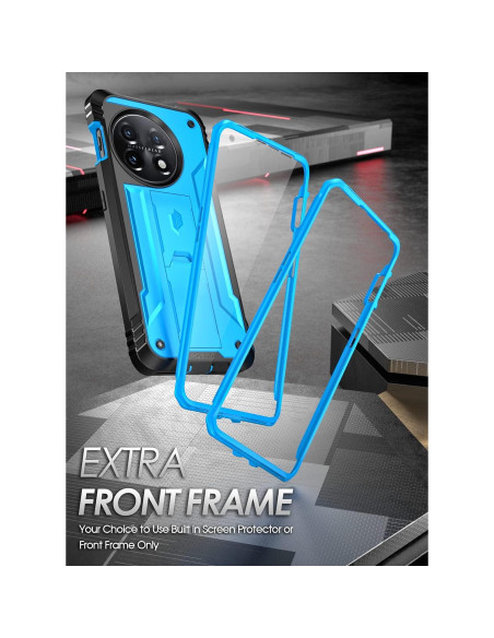 Funda Poetic Revolution para OnePlus 11 5G - Doble Capa Azul Funda Poetic Revolution para OnePlus 11 5G - Doble Capa Azul