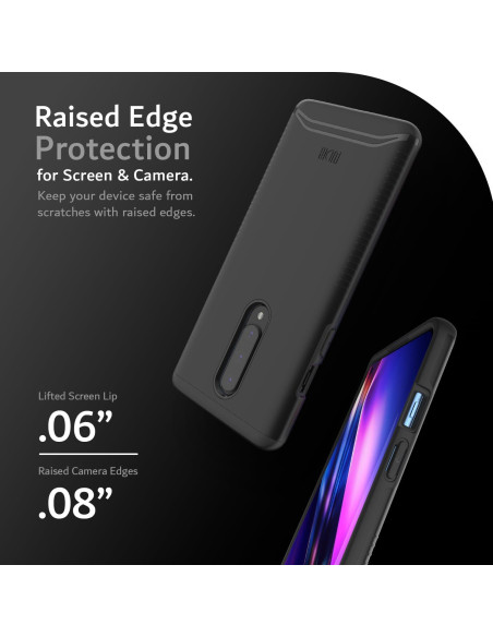 Funda TUDIA para OnePlus 8 Doble Capa Negro Mate Funda TUDIA para OnePlus 8 Doble Capa Negro Mate