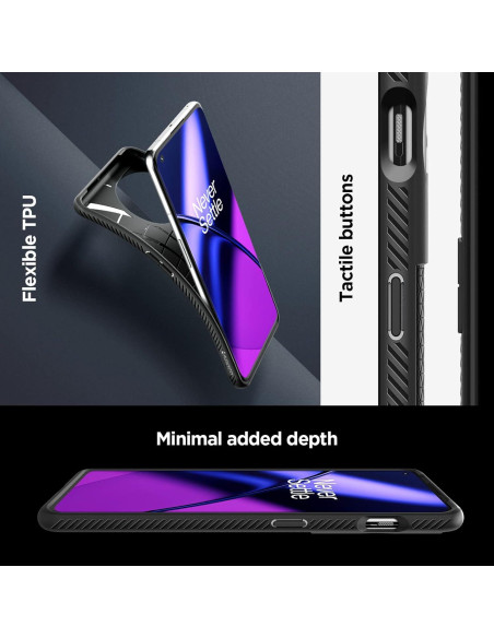 Funda Spigen Liquid Air para OnePlus 11 - Negro Mate Funda Spigen Liquid Air para OnePlus 11 - Negro Mate