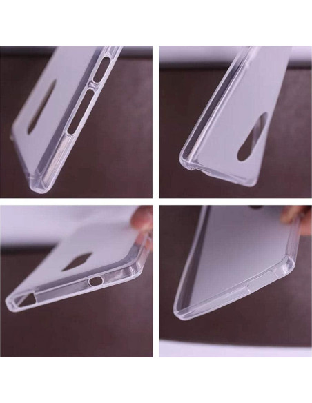 Funda de Silicona TPU Transparente para TCL A3X 15.24 cm Funda de Silicona TPU Transparente para TCL A3X 15.24 cm