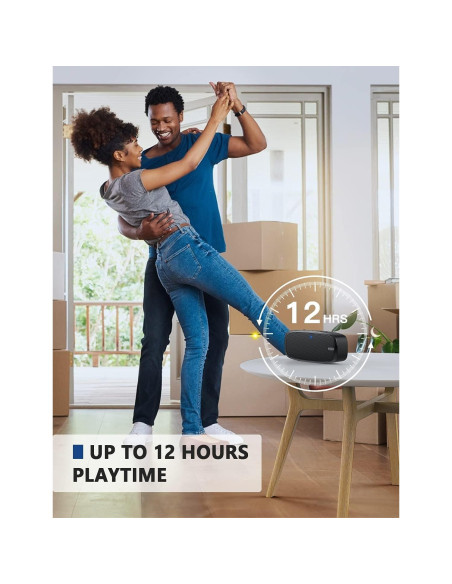 Altavoz Bluetooth Portátil LENRUE A10, 12 Horas de Batería, Sonido Estéreo Altavoz Bluetooth Portátil LENRUE A10, 12 Horas de Batería, Sonido Estéreo
