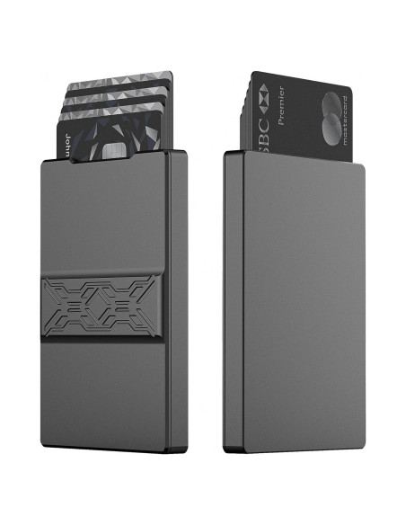 Billetera Metálica Slim Yositochuan con Bloqueo RFID - 6 a 8 Tarjetas Billetera Metálica Slim Yositochuan con Bloqueo RFID - 6 a 8 Tarjetas