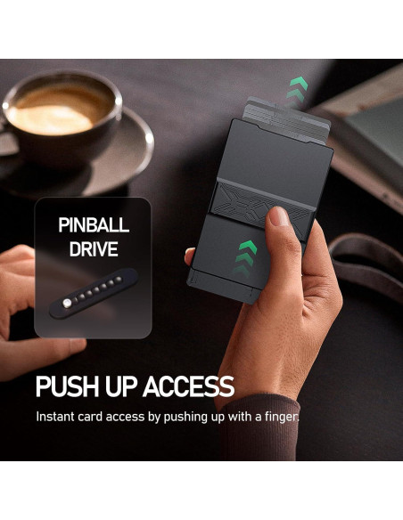 Billetera Metálica Slim Yositochuan con Bloqueo RFID - 6 a 8 Tarjetas Billetera Metálica Slim Yositochuan con Bloqueo RFID - 6 a 8 Tarjetas