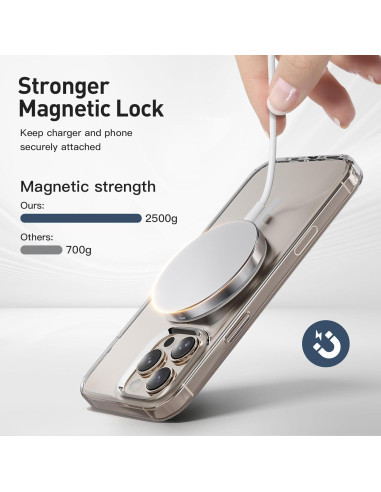 Cargador Inalámbrico Magnético RYND para iPhone y AirPods - 3 Piezas