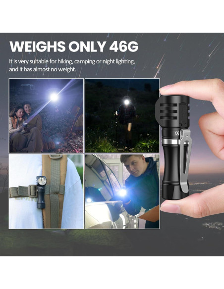 Linterna Frontal Wurkkos HD10 Recargable 1200 Lúmenes IP68 Linterna Frontal Wurkkos HD10 Recargable 1200 Lúmenes IP68