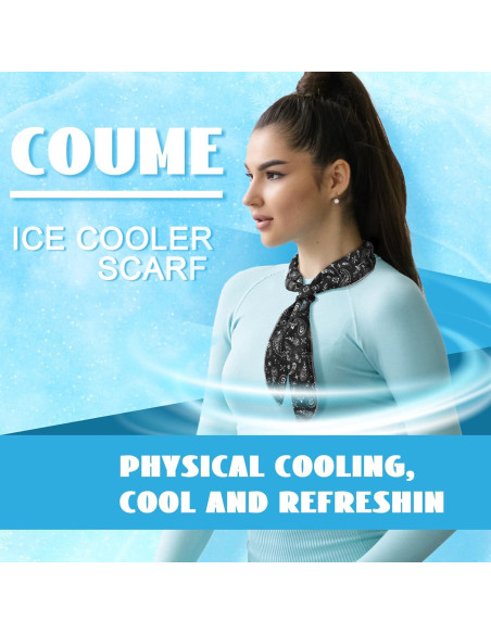 Bufandas Refrigerantes de Cuello Coume 6 Piezas Verano Bufandas Refrigerantes de Cuello Coume 6 Piezas Verano