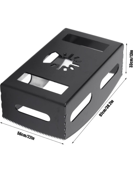 Cortador de Ranura Rectangular Hopoint, Acero Alta Velocidad 97x56mm Cortador de Ranura Rectangular Hopoint, Acero Alta Velocidad 97x56mm