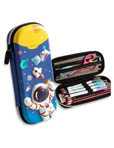 Estuche de lápices 3D EVA Cartoon BAUBLE CROWN Astronauta