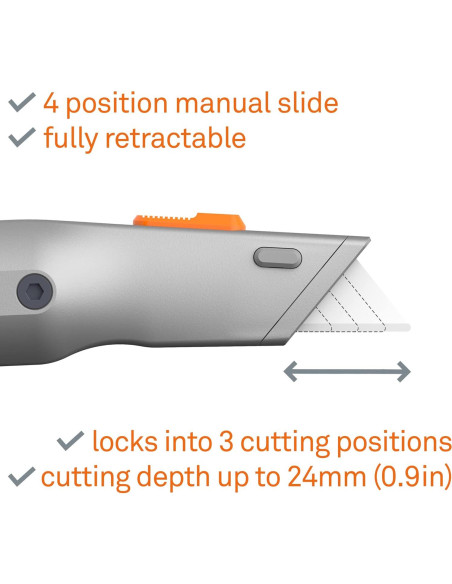 Cuchillo de Utilidad Slice 10490 con Mango de Metal 16.99cm Cuchillo de Utilidad Slice 10490 con Mango de Metal 16.99cm