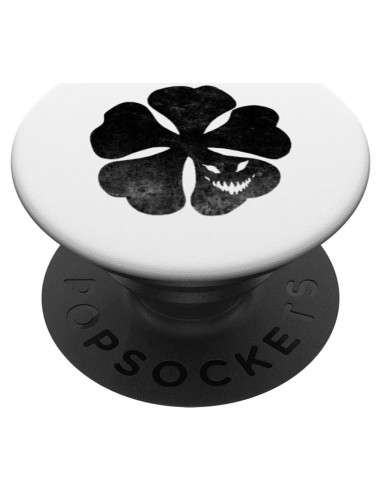 PopSockets Adhesivo PopGrip Trébol Negro 4.1x1.3cm