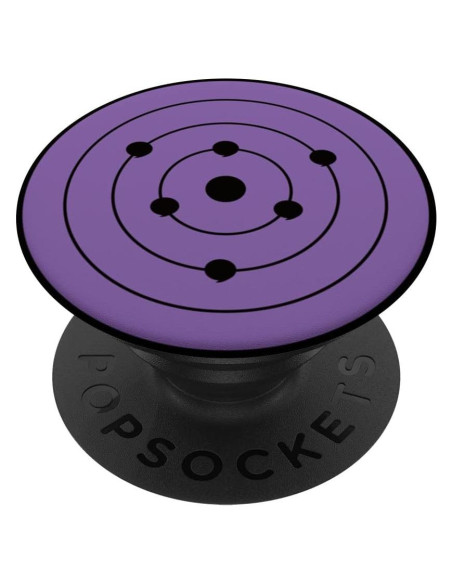 PopSockets Adhesivo PopGrip Anime Manga Negro Púrpura PopSockets Adhesivo PopGrip Anime Manga Negro Púrpura