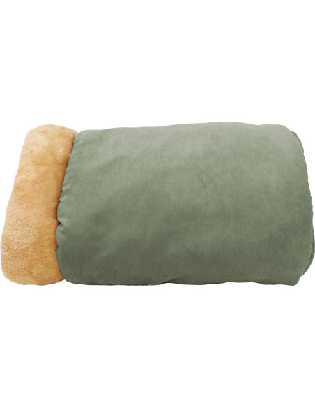 Cama para Gatos 4 en 1 GOOPAWS Autocalentable Verde Salvia Cama para Gatos 4 en 1 GOOPAWS Autocalentable Verde Salvia