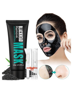 Mascarilla Facial Peel Off Carbón Activado - Eliminación Puntos Negros